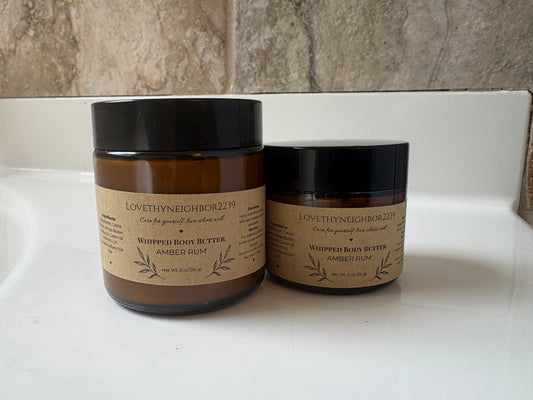 Amber Rum Whipped Body Butter